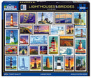 Lighthouses and Bridges - 1000 Piece Jigsaw Puzzle