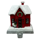 Holiday Cottage And Sheep Stocking Holder