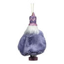Hollywood 6 inch Wooden Nutcracker - Purple Cape - Christmas >> Ornaments >> Nutcrackers - by Kurt Adler - view 2