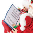 Reading is a Gift - Santa Claus Figurine - Christmas >> Figurines >> Santa Claus - by Possible Dreams - view 3