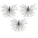 Starburst 3 Pack - 18 Inch - Warm White