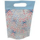 Resealable Treat Bags – Candy Cane Design with Zipper (Set of 12)