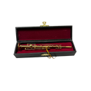 Brass Clarinet Ornament In A Case - Christmas >> Ornaments >> Instruments - by Kurt Adler - view 2