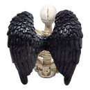 Yoga Skeleton Figurine - Anjali Mudra in Sukhasana Pose