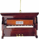 3 inch Brown Upright Piano Ornament