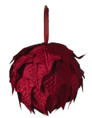 Hanging Poinsettia Ball -
