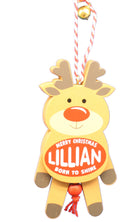 Dancing Wooden Ornament (L - Z) -