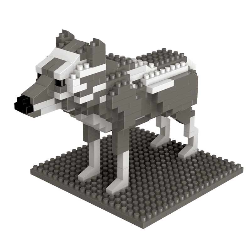 Mini Building Blocks - Wolf
