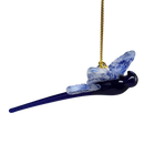 Egyptian Glass Dragonfly Ornament - Blue