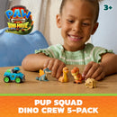PAW Patrol: The Dino Movie, Pup Squad Dino Crew - Cars and Trucks - by Spinmaster - view 3