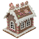 Lighted Mini Gingerbread House - 4.5 inch - Pinwheel - Decor - by Kurt Adler - view 2