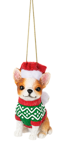 Santa Paws - Dog Ornament - Chihuahua