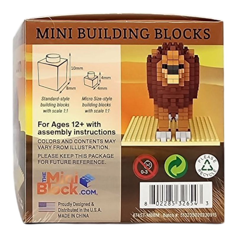 Mini Building Blocks - Lion