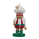 5 Inch Hollywood Nutcracker Ornament - Chef on Green Base - Christmas >> Ornaments >> Nutcrackers - by Kurt Adler