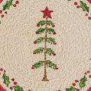 Feather Tree Printed Braided Trivet - Housewares >> Linens >> Accessories - by Park Designs - view 2