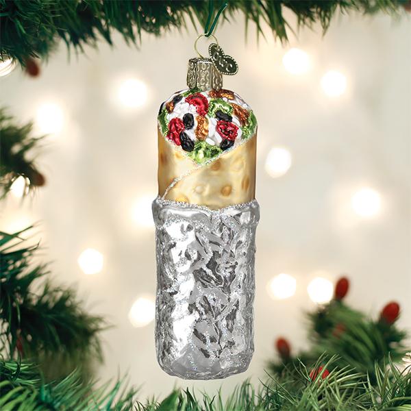 Old World Christmas Burrito Ornament - The Country Christmas Loft