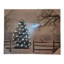 Lighted 16x20 Canvas Print - Christmas in the Meadow