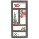 Foil Peel and Stick Gift tags - Vintage Gold