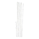 Battery Operated 50-Light Cool White Soft Twinkle Fairy LED Green Wire Light Set