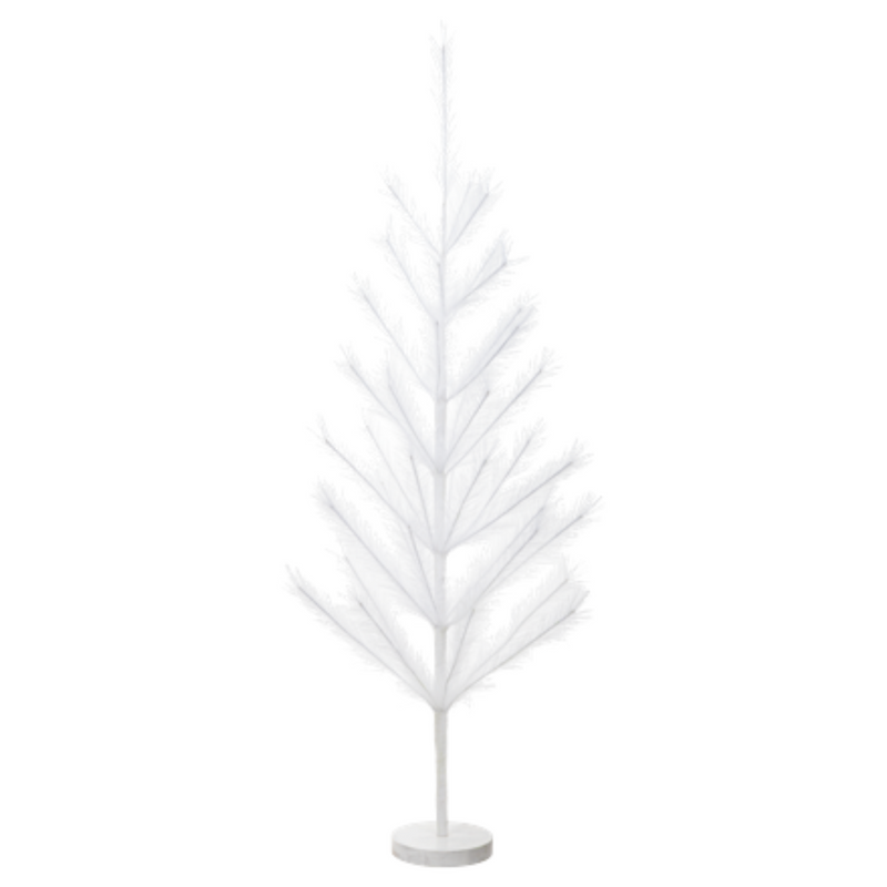 3-Foot White Pompass Tree