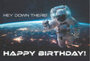 Birthday Card - Happy Birthday From Space