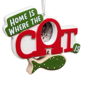 Classic Cat Photo Holder Ornament