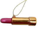 Pink Lipstick Ornament