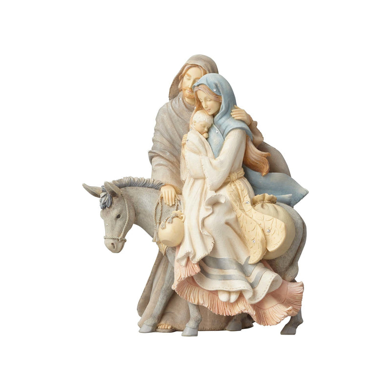 Holy Family with Donkey - The Country Christmas Loft