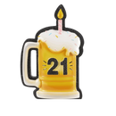 Cheers to 21! Beer Mug Ornament