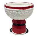Ceramic Santa Candy Bowl - 6 Inch
