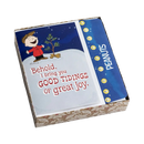 Peanuts - Good Tidings of Great Joy- 18 Christmas Boxed Cards