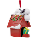 Peanuts® Snoopy on Doghouse with Lights Ornament - Christmas >> Ornaments >> Licensed - by Hallmark