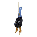 Glass Goose Ornament - Blue Body