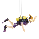 Scuba Diving Ornament - Female - Sports - by Gallerie II