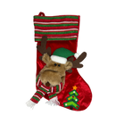 Dash the Reindeer 3D Plush Stocking - Stockings - by Santas Workshop