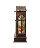 Water Lantern With Santa and Christmas Tree - Christmas >> Snowglobes - by Kurt Adler - view 4