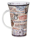 Latin Phrases Fine Bone China Mug Glencoe Style By Dunoon