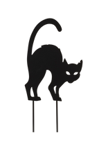 Black Cat Garden Stake -