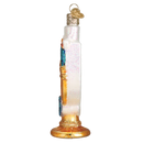 Menorah Glass Ornament