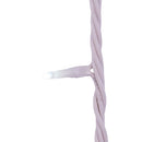 Jingle Bright 100 LED Light Set - Cool White - White Wire - Christmas >> Lighting - by Kurt Adler - view 4
