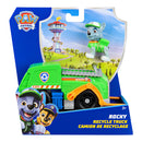 Paw Patrol Rescue Vehicle and Character - Rocky and Recycling Truck