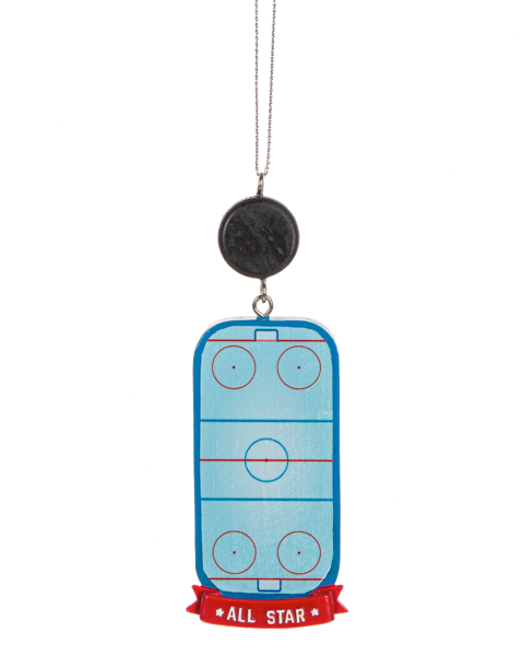 Hockey Rink Ornament