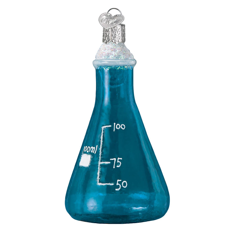 Science Beaker Glass Ornament