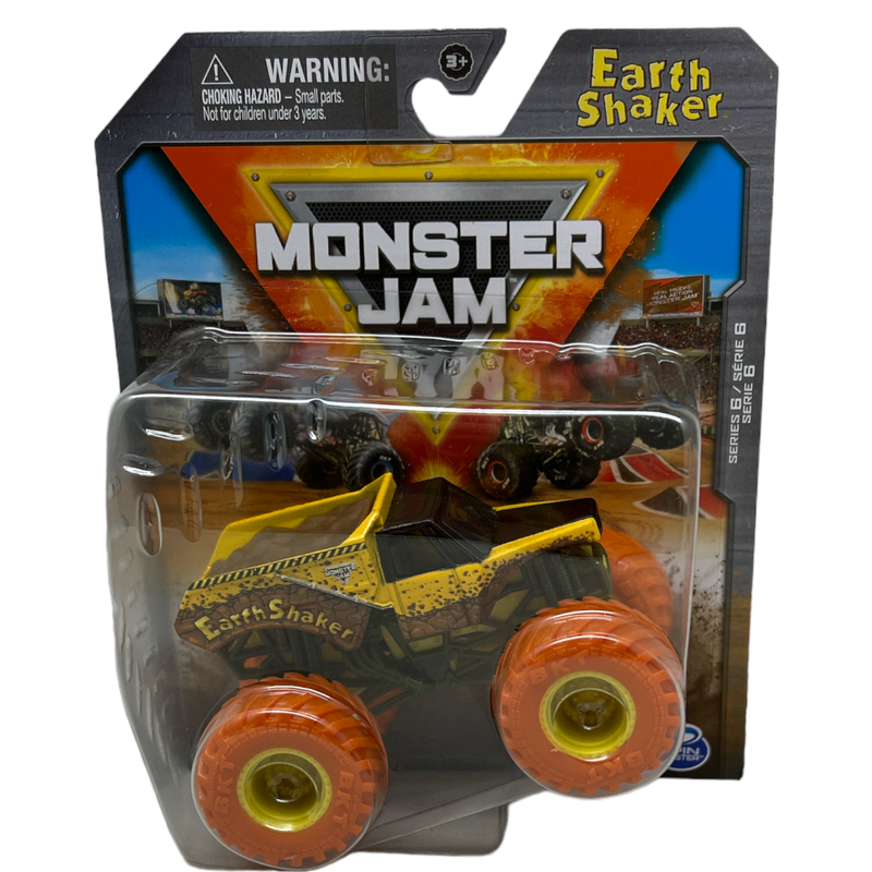 Monster Jam Official 1:64 Scale Monster Truck -  Earth Shaker