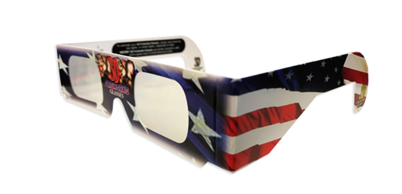 3D Glasses - Patriotic Prismatic