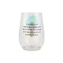 River Cuts Stemless Wine Glass - Housewares >> Dishes & Glassware - by Our Name Is Mud - view 2