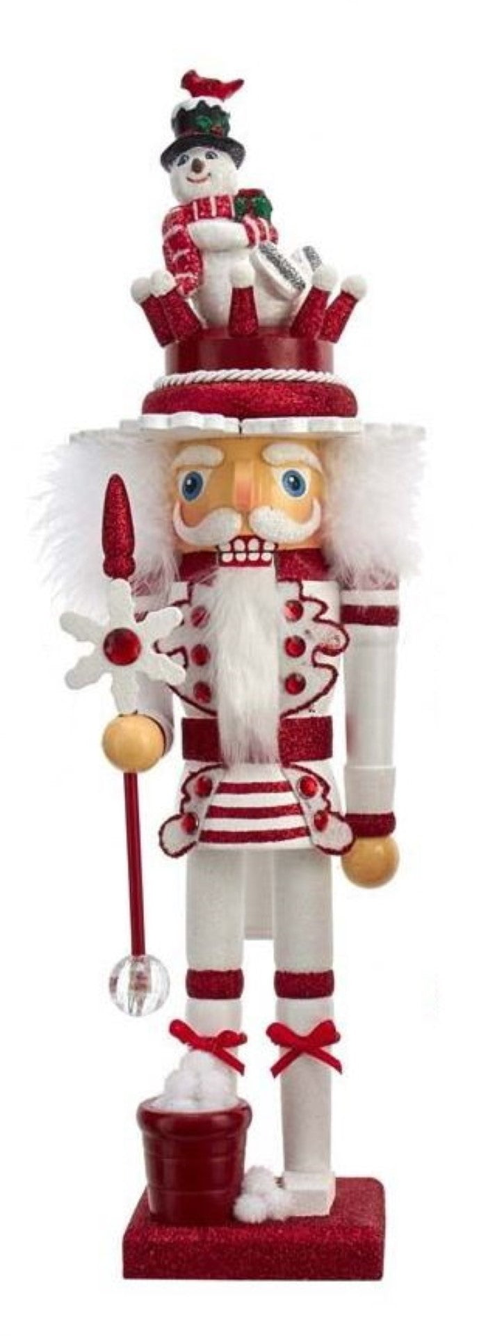 Hollywood 17.5 inch Hat Nutcracker - - The Country Christmas Loft