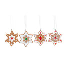 Frosted Snowflake Cookie Ornament -