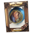Krebs Masters on Silk 2026 Ornament – Madonna and Child (Blue Edition) - Christmas >> Ornaments >> Glass - by Christmas By Kr