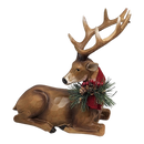 Resin Deer Figurine - Laying Down